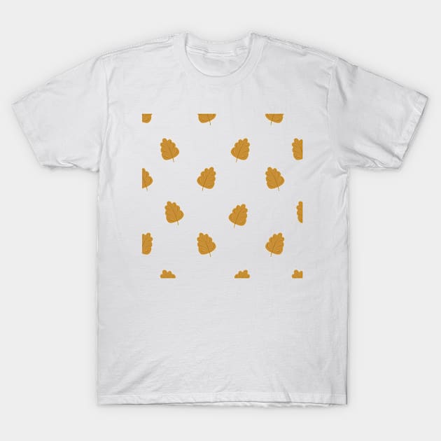 Pattern leaves T-Shirt by dariakrutskevich